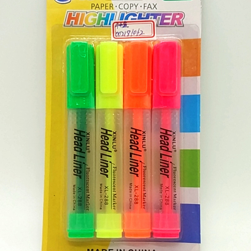 Sunshine Department Store XL-288 flashcard 4/3 highlighter pens, student watercolor pens, office supplies Specification image