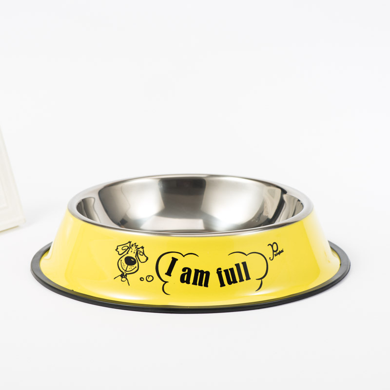 Stainless steel dog bowl, pet bowl, multi-purpose and durable pet bowl, round food bowl for cats and dogs, pet food bowl and dog food bowl supplies Item Picture