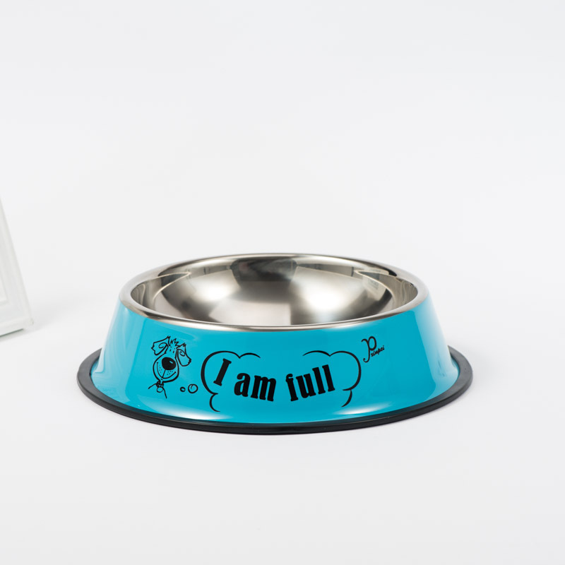 Stainless steel dog bowl, pet bowl, multi-purpose and durable pet bowl, round food bowl for cats and dogs, pet food bowl and dog food bowl supplies Specification image
