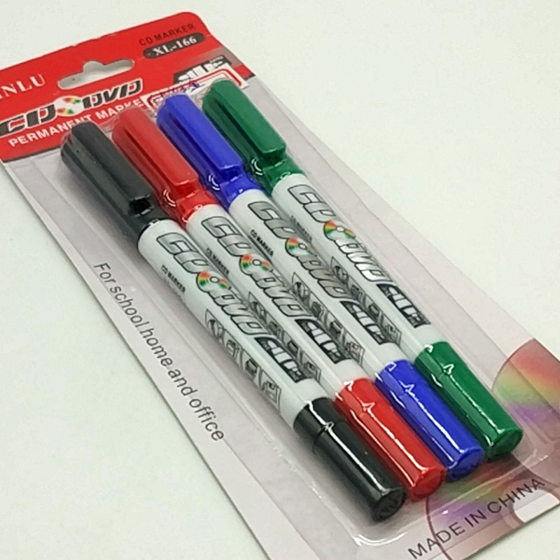 Sunshine Department Store XL-166 Card 4 pieces Highlighter, student marker, colored pen, Marking pen Specification image