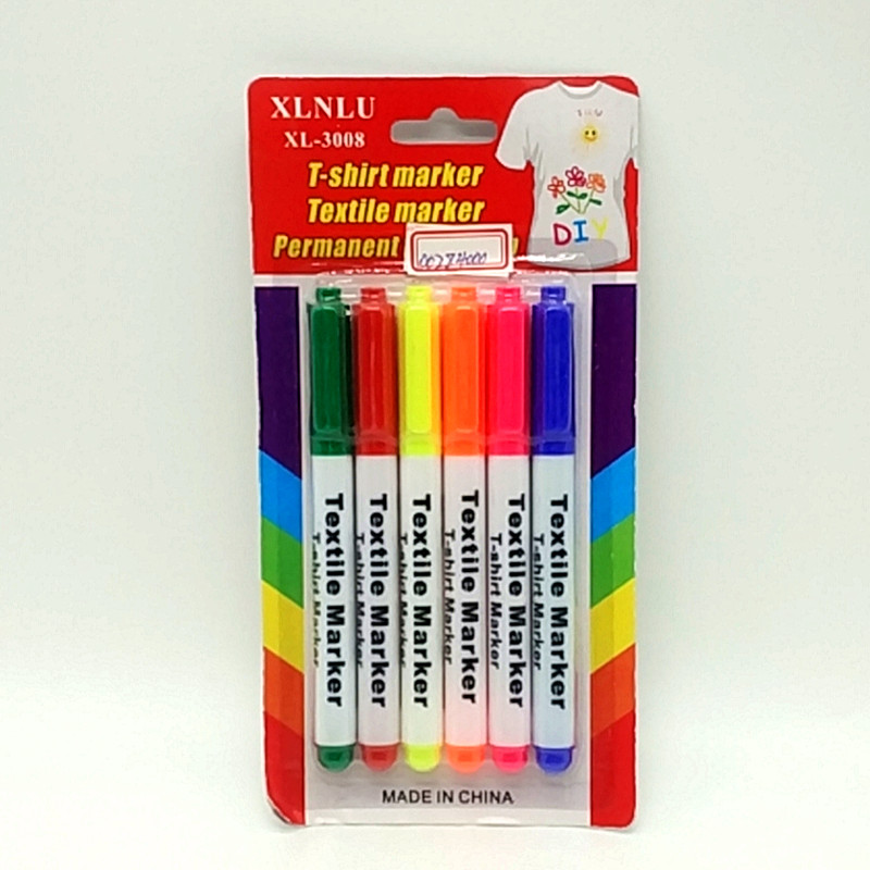Sunshine Department Store XL-3008 Card, 6pcs Highlighter, student marker, Colored Pen, Marking Pen