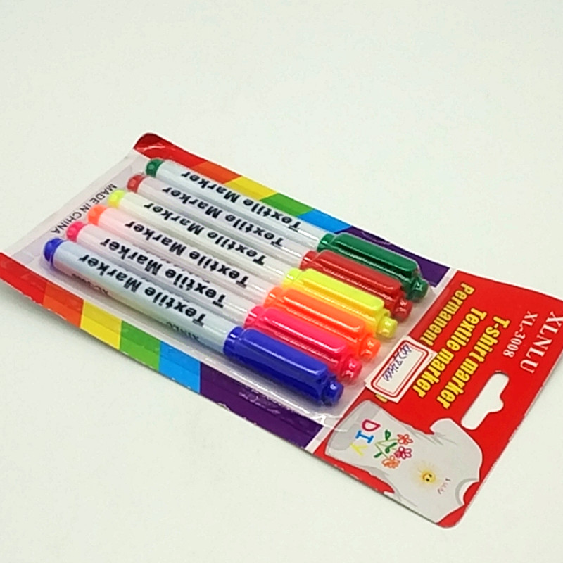 Sunshine Department Store XL-3008 Card, 6pcs Highlighter, student marker, Colored Pen, Marking Pen details Picture