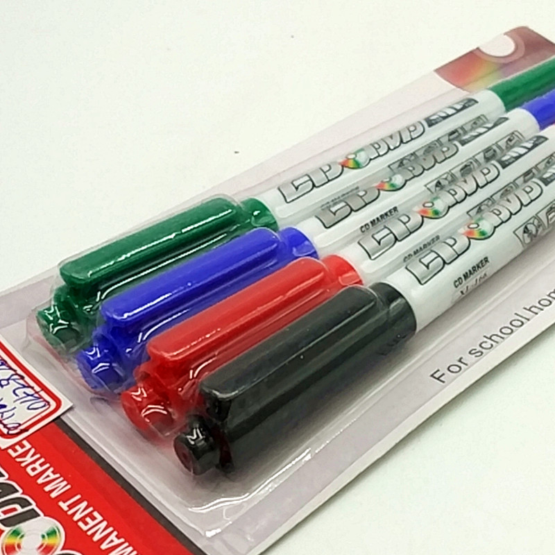 Sunshine Department Store XL-166 Card 4 pieces Highlighter, student marker, colored pen, Marking pen Application Scenario