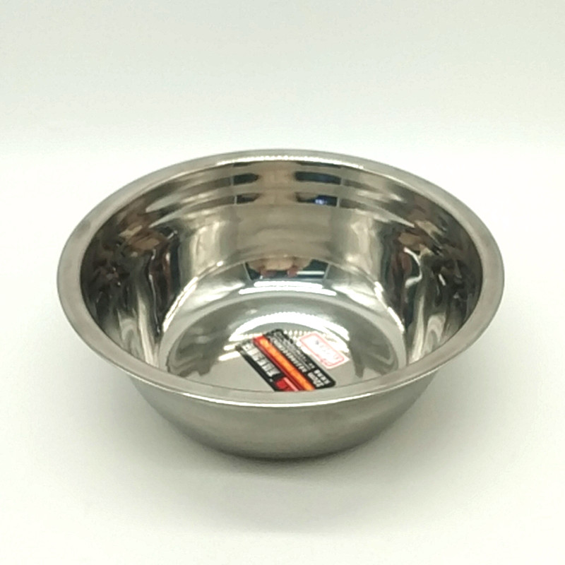Sunshine Department Store 20/22 Stainless steel basin soup bowl, round small basin, kitchen egg beating basin, canteen iron basin soup bowl details Picture