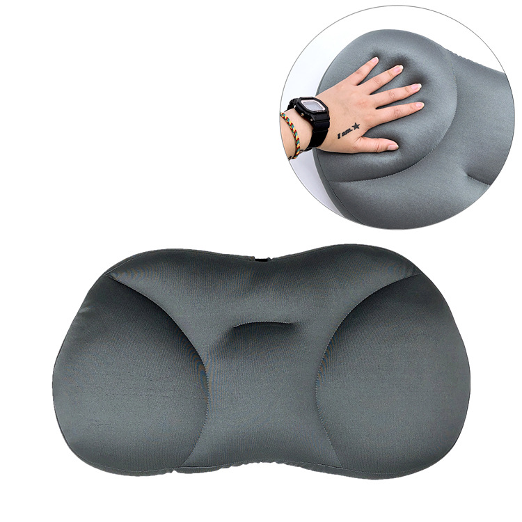 Korean 3D pillow ergonomically designed sleep cervical pillow foam particle anesthetic pillow