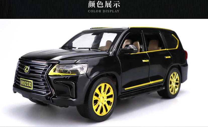 1：24合金车雷克萨斯模型图