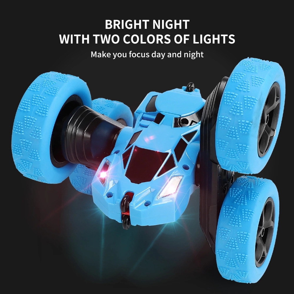 Cross-border best-selling rechargeable double-sided stunt car, 360-degree rotating, rolling, twisting, anti-drop, light remote control car, children's toy Application Scenario