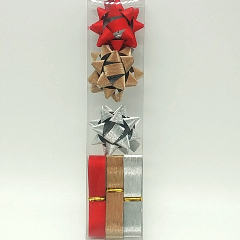 阳光百货 2寸烫金3+3星星花 婚礼装饰用品 礼盒包装胶贴花