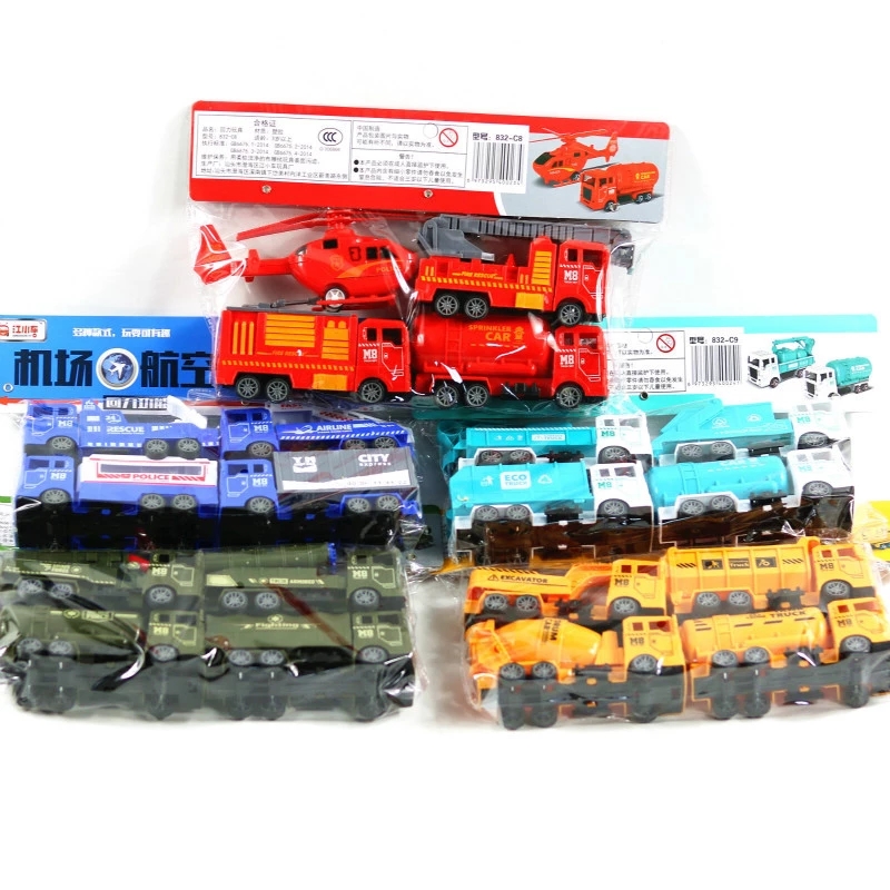 Five types of mixed 832-C7/8/9/10/11 children's make-play Huili toy car sets are selling well at the wholesale street stalls full figure