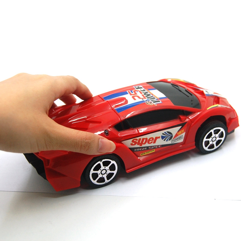 Wholesale of children's educational toy cars, inertial rebound car models, plastic small cars, sports cars, and gifts Item Picture