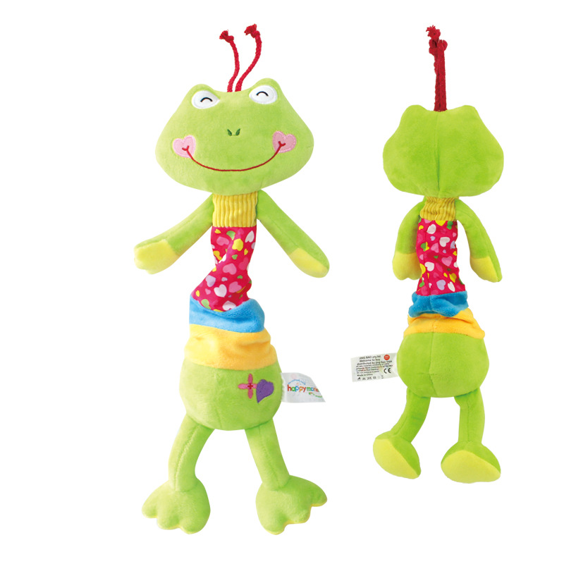 Baby stroller pendants, toys, animal bells, animal plush bells, vibrating bed bells