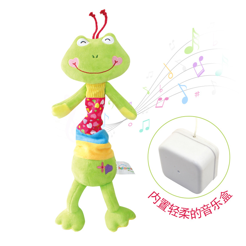 Baby stroller pendants, toys, animal bells, animal plush bells, vibrating bed bells Item Picture