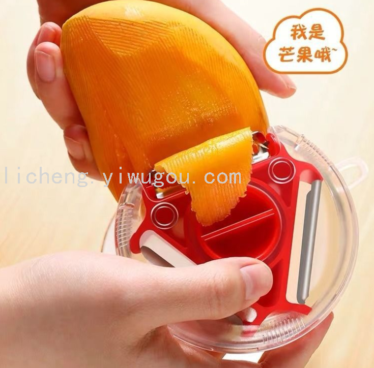 The same household peeler as Douyin, a multi-functional three-in-one apple peeler and kitchen melon peeler Specification image