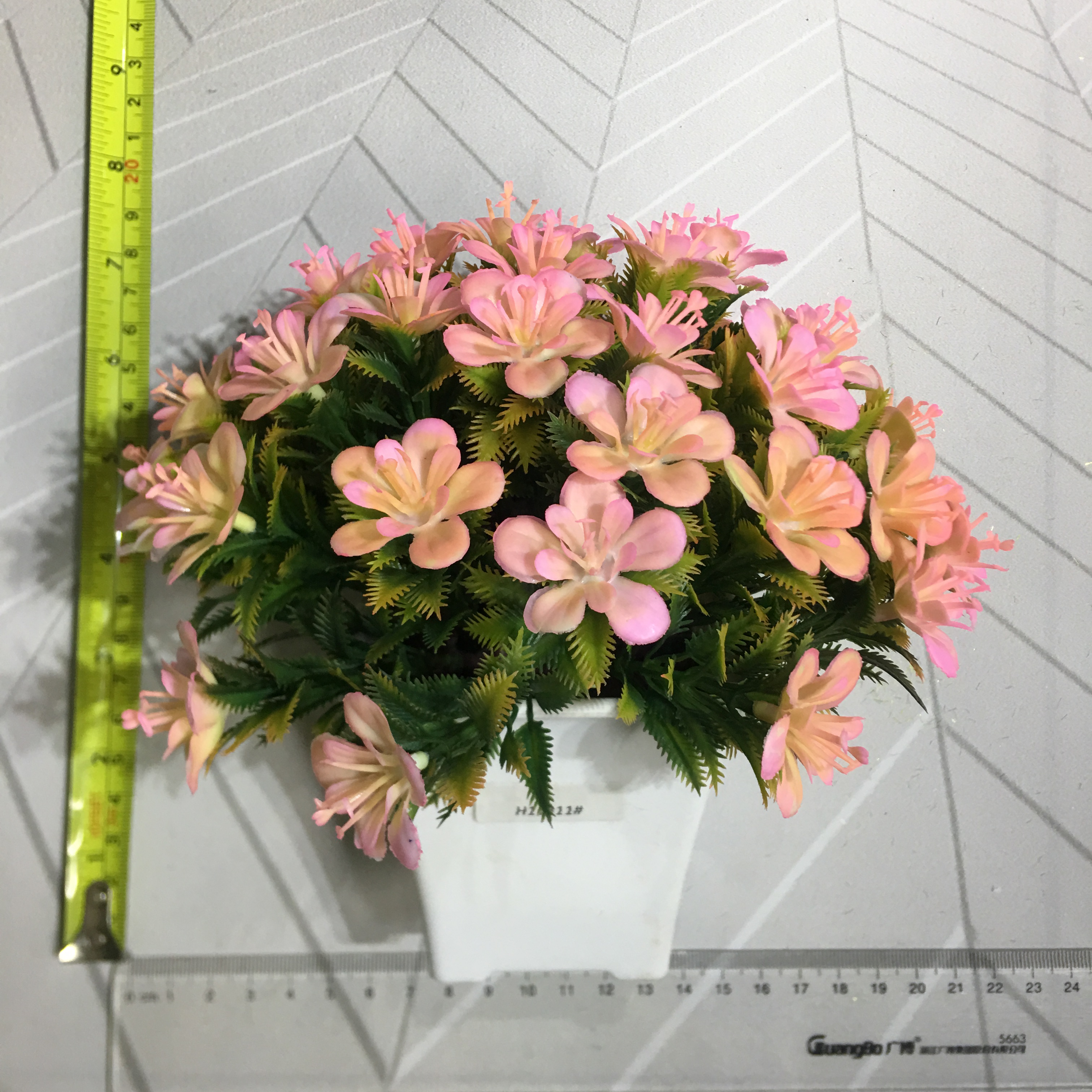 Mini artificial bonsai flowers, small potted plants, factory direct sales of artificial flower plants Application Scenario