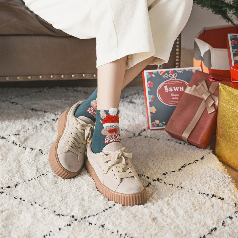 其他袜子实物图