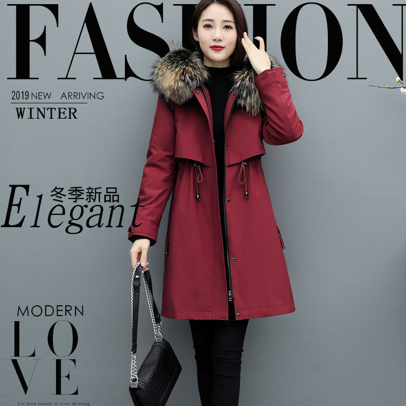 The new faux fur coat for women is a mid-length, detachable, and one-piece fur casual coat that is slimming and figure-hugging