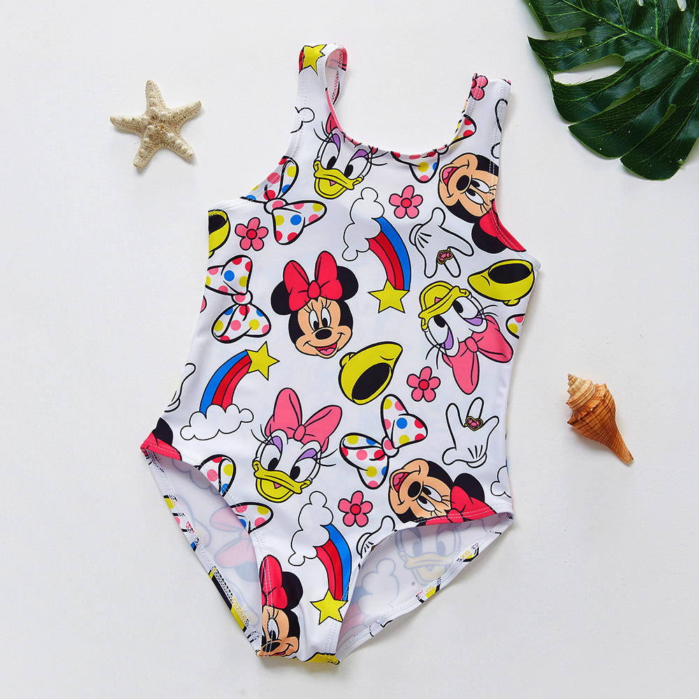 New children swimsuit girl Minnie one-piece swimsuit girl cartoon swimsuit