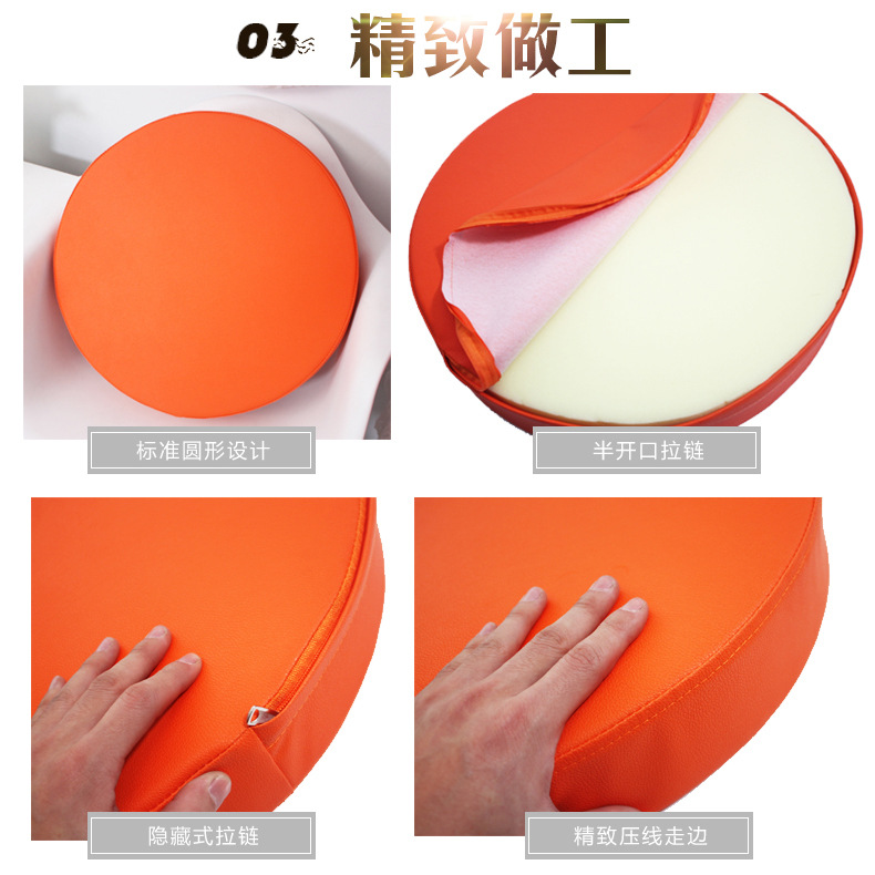 Custom-made round rattan chair cushions, leather cushions, round cushions, sponge cushions, meditation cushion cushions, chair cushions, yoga cushions Application Scenario