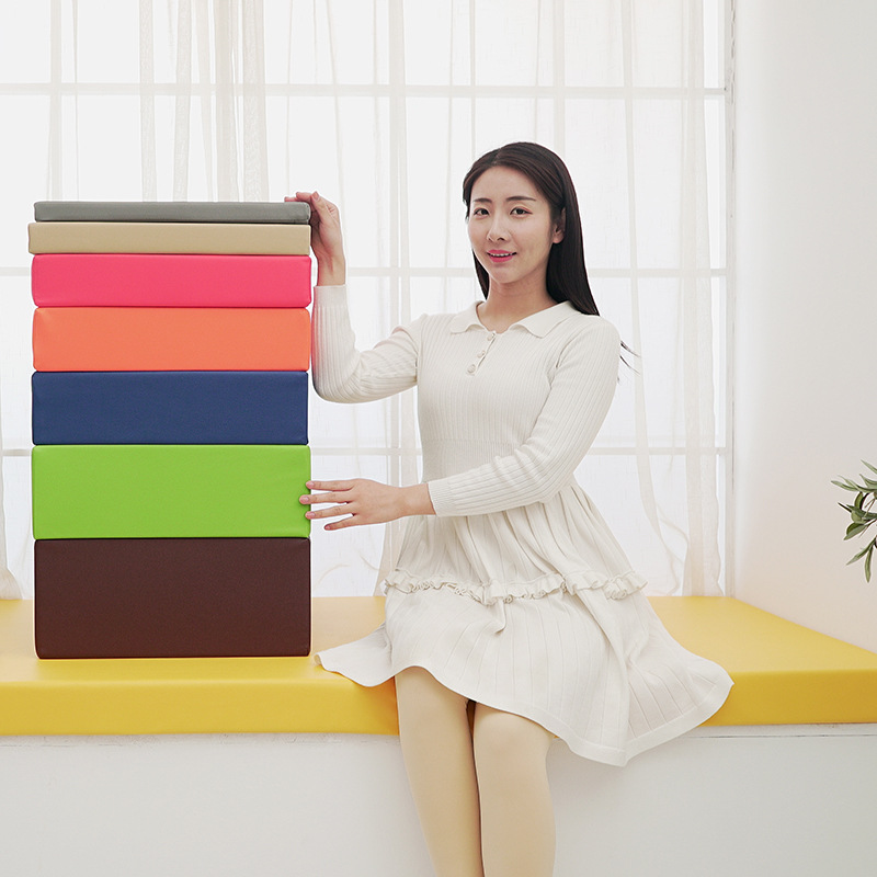 Customized bay window MATS, window sill MATS, leather sofa seat cushions, high-density sponge MATS, waterproof MATS, tatami MATS, mattresses details Picture