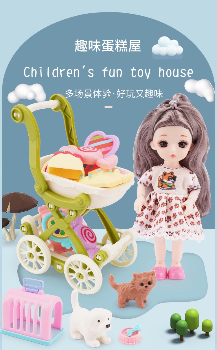 Cross-border best-selling children's role-playing dollhouse simulation models, villa castles, girl princess toys, birthday gifts Specification drawing