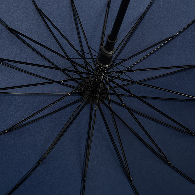 Long-handled 16K automatic rainbow umbrella, advertising umbrella, insurance advertising umbrella, custom logo manufacturer, wholesale in stock details Picture