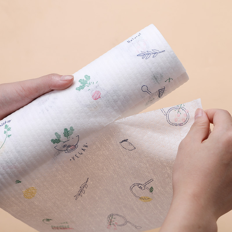 抹布、百洁布、洗碗巾实物图