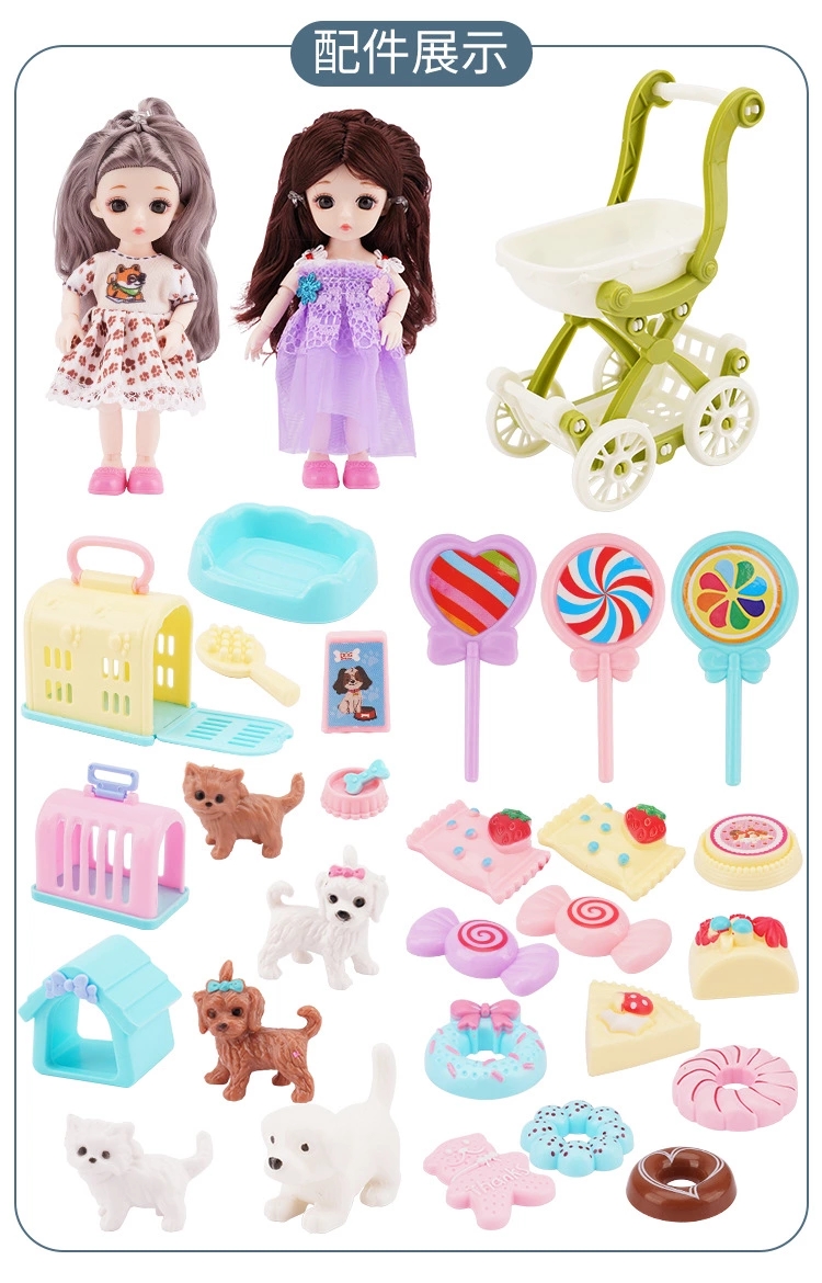 Cross-border best-selling children's role-playing dollhouse simulation models, villa castles, girl princess toys, birthday gifts Item Picture