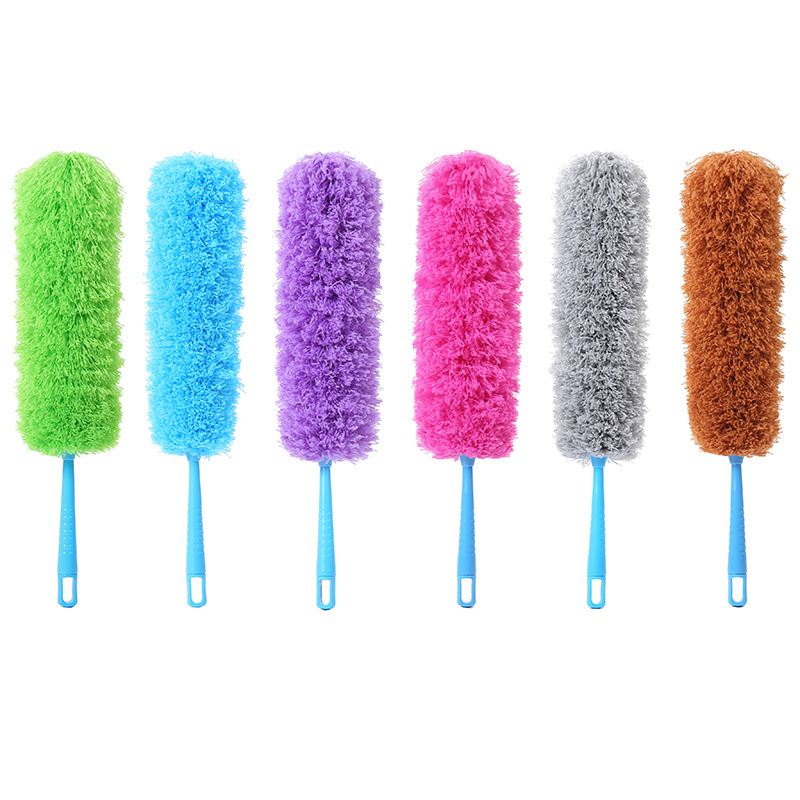 Creative flexible fiber two-end dust duster, household portable cleaning dust duster, wholesale of dust-cleaning tools