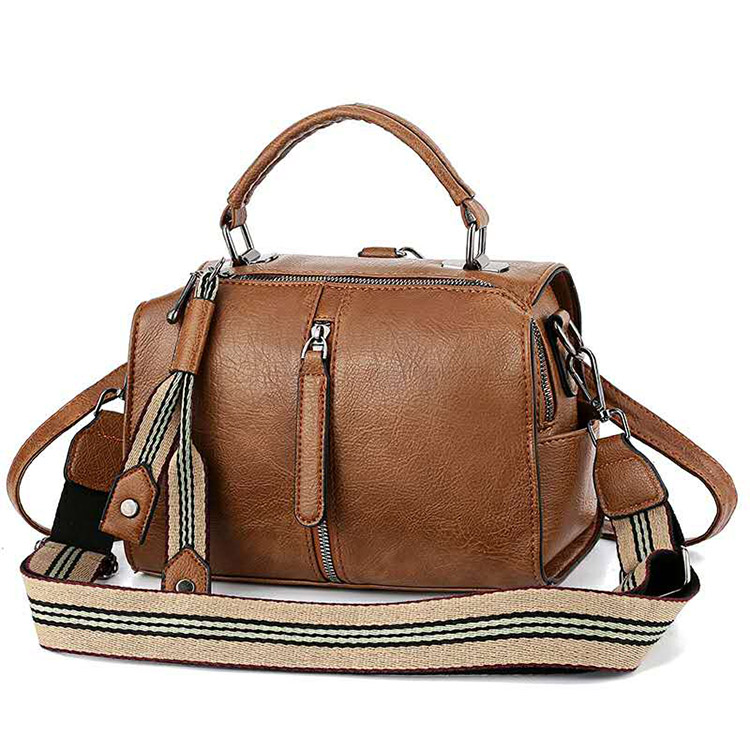 Yiding Bags' trendy Women's Bag 6971 new soft leather single-shoulder fashionable casual handbag crossbody bag details Picture