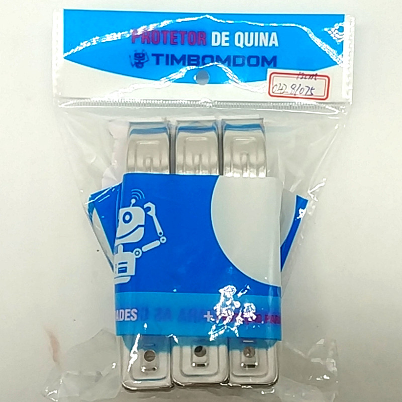 Sunshine Department Store bagged 3pc stainless steel clips for drying quilts and clothes, large fixed clothes drying and windproof clips