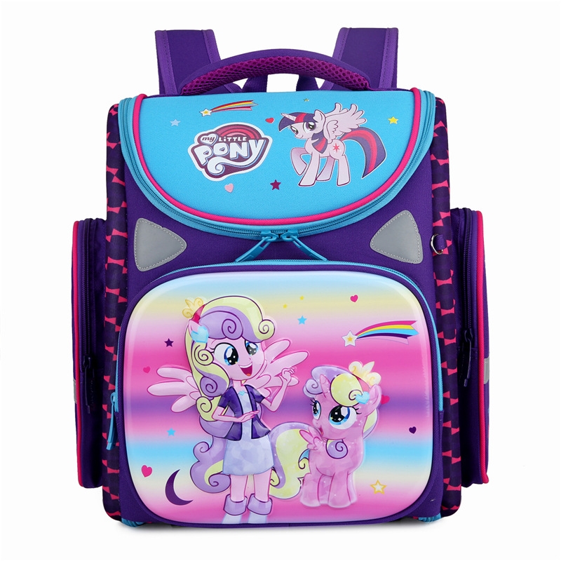 小学生书包太空包新款儿童双肩包1-3年级学生书包折叠定型硬壳包