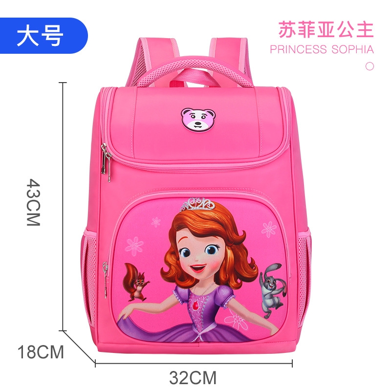 Customized cartoon schoolbags for children, space bags for grades 1-6, and backpacks for reducing the burden and protecting the spine in kindergartens Item Picture