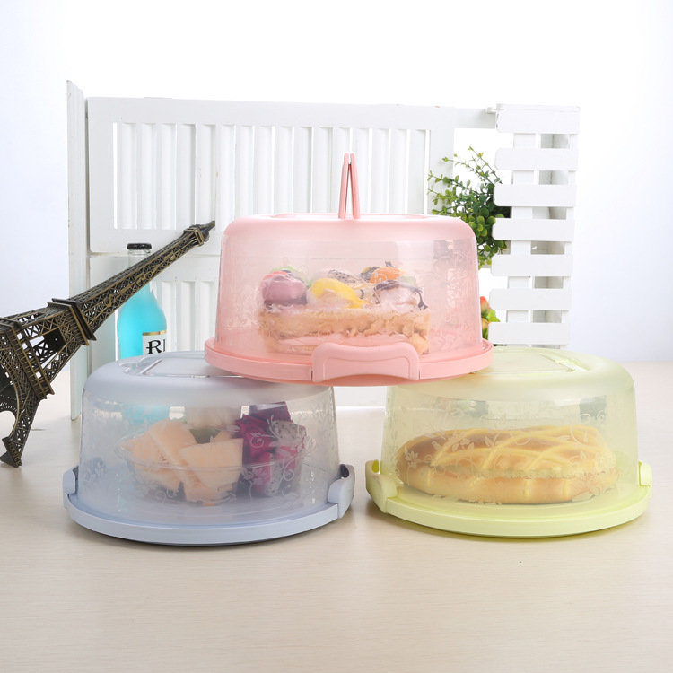 Portable hand-held cake box, food preservation and storage box, refrigerator preservation and storage box, fruit and vegetable preservation details Picture