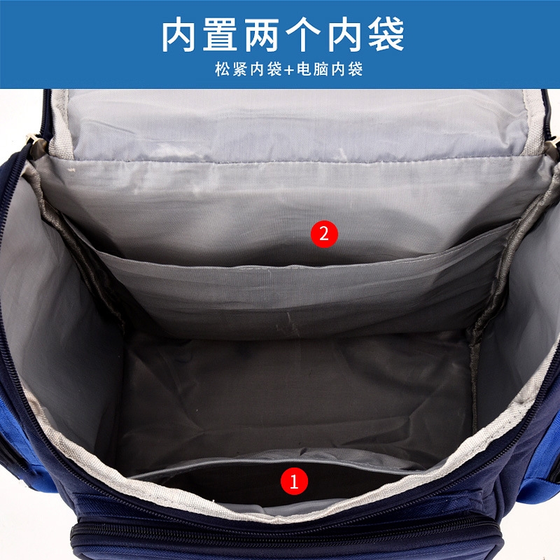 儿童书包定制 小学生书包英伦风太空包捐赠培训印logo厂家详情图4