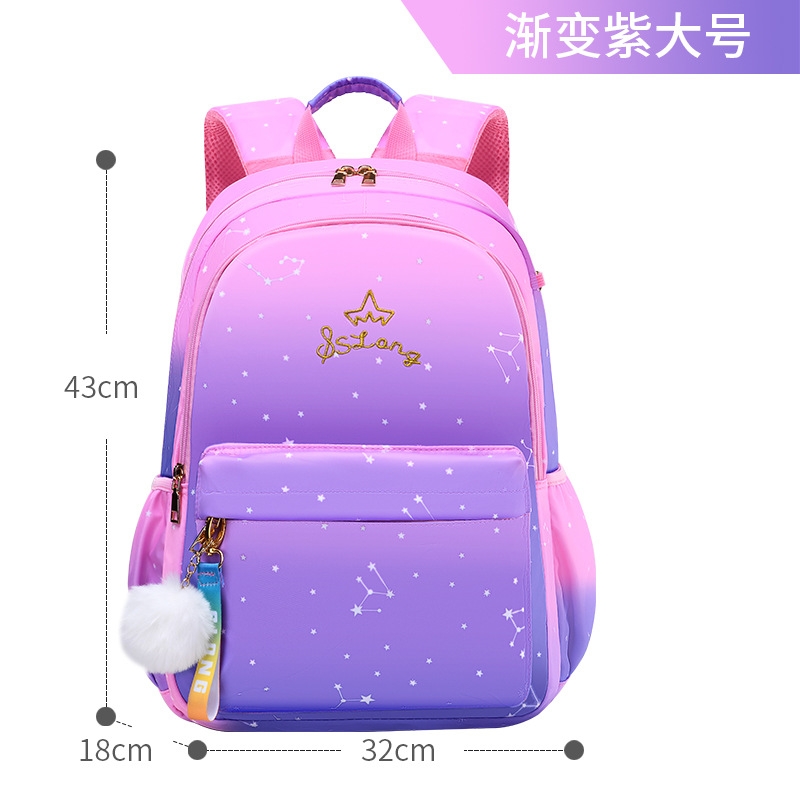 New primary school backpack for boys 1-3-6 grade 6 Korean version of boys' double-shoulder children's backpack with reduced burden and spine protection customized Item Picture