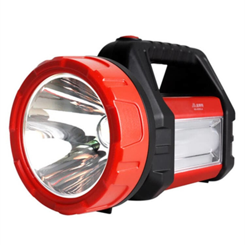 金莱特手提灯5W射灯多功能侧灯KN8595LA强光充电应急灯户外探照灯