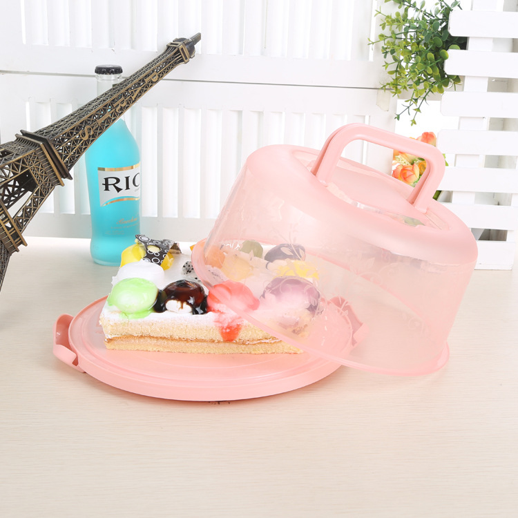 Portable hand-held cake box, food preservation and storage box, refrigerator preservation and storage box, fruit and vegetable preservation Specification image