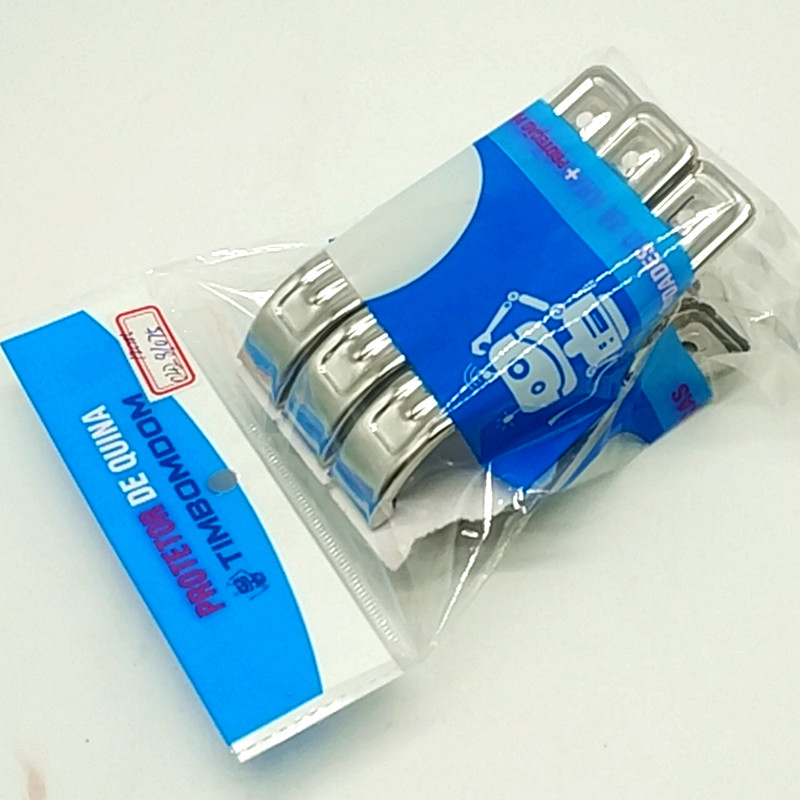 Sunshine Department Store bagged 3pc stainless steel clips for drying quilts and clothes, large fixed clothes drying and windproof clips details Picture