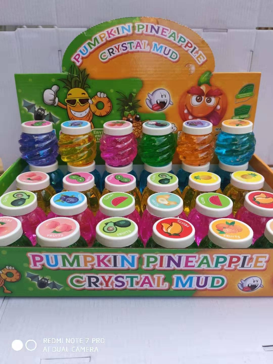 Novelty toys stall children's toys Leisure toys Color mud crystal mud Silly putty Slime foam gum pressure relief thumbnail