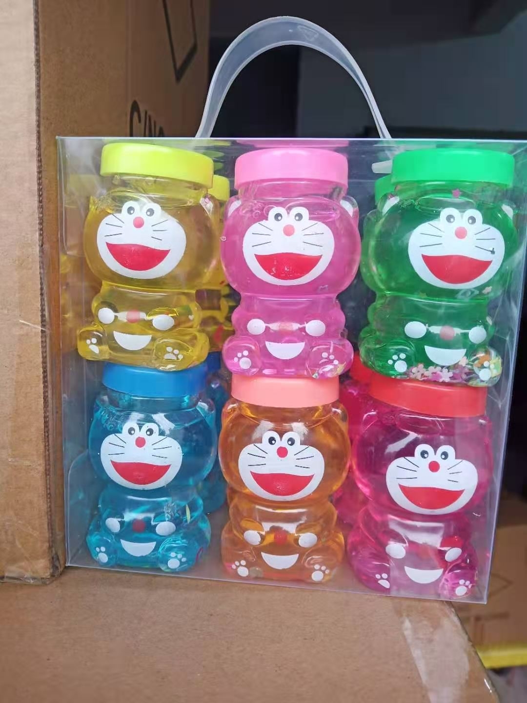 Novelty toys stall children's toys Leisure toys Color mud crystal mud Silly putty Slime foam gum pressure relief thumbnail