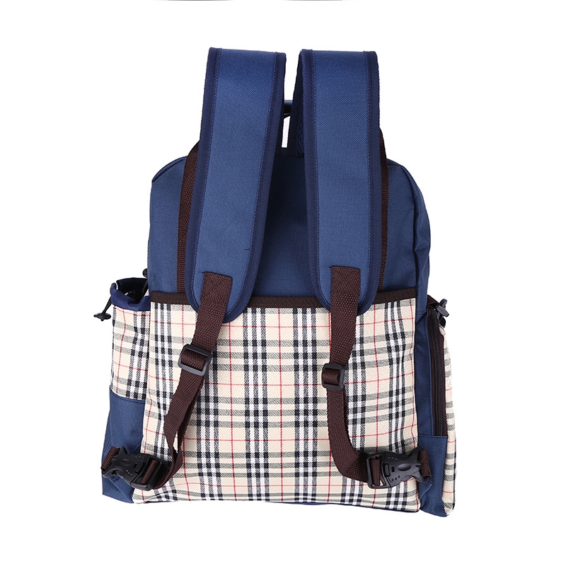 Multi-functional fashionable European and American style mommy bag, double-shoulder large-capacity backpack, mother and baby bag, one-piece consignment Specification image