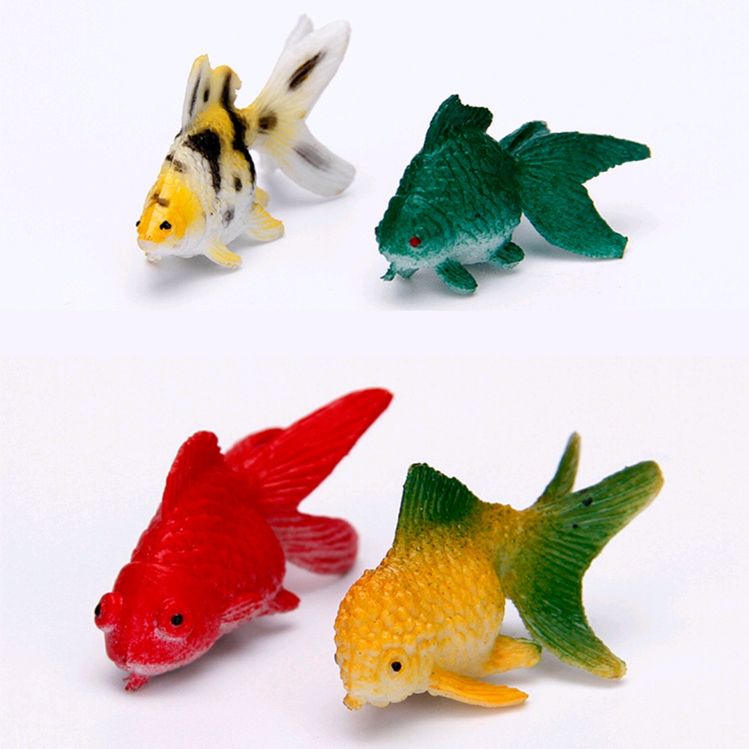 Toy technology Toy simulation goldfish goldfish model zoo cute goldfish realistic Slim accessories