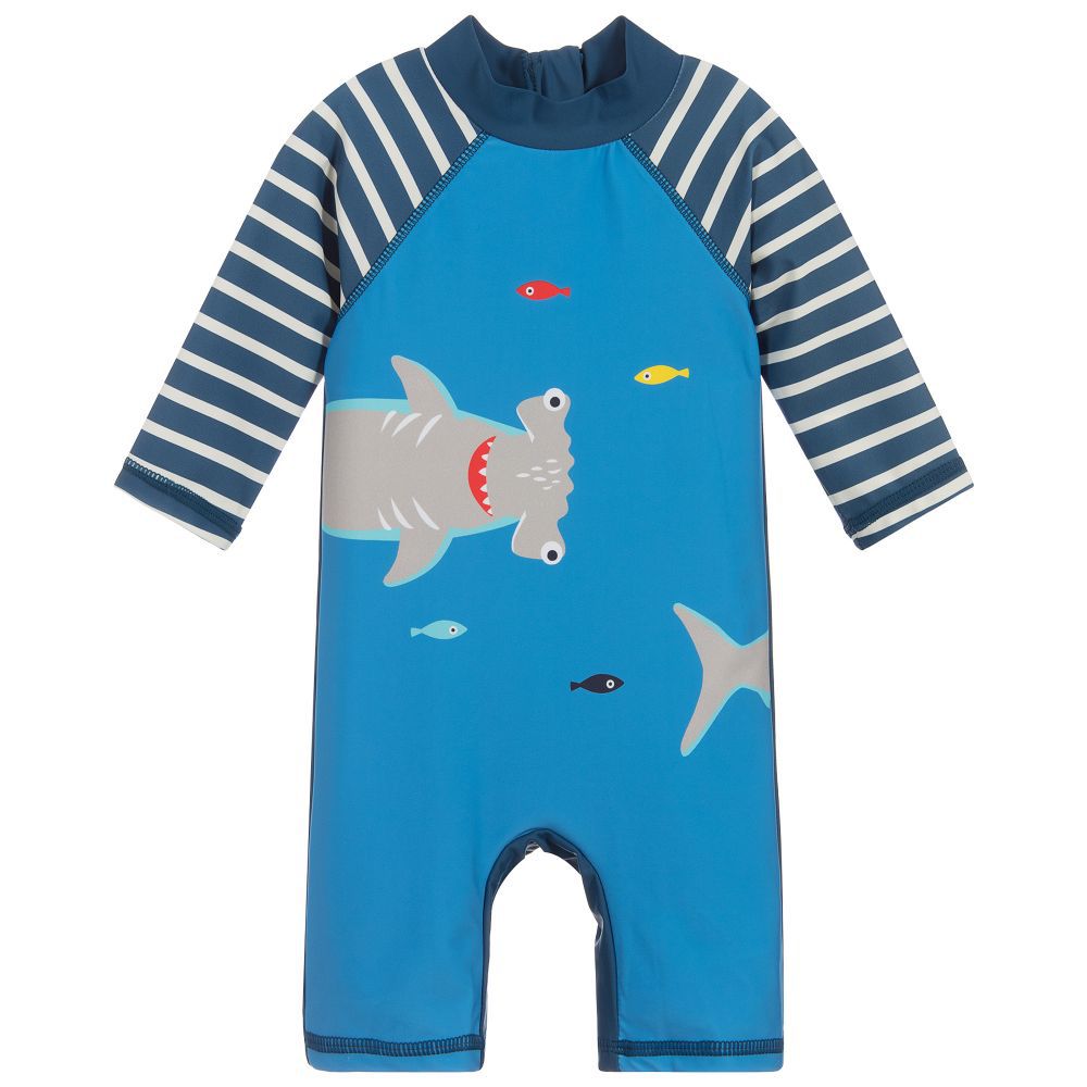 Boys and children long sleeve suntan surf one-piece swimsuit