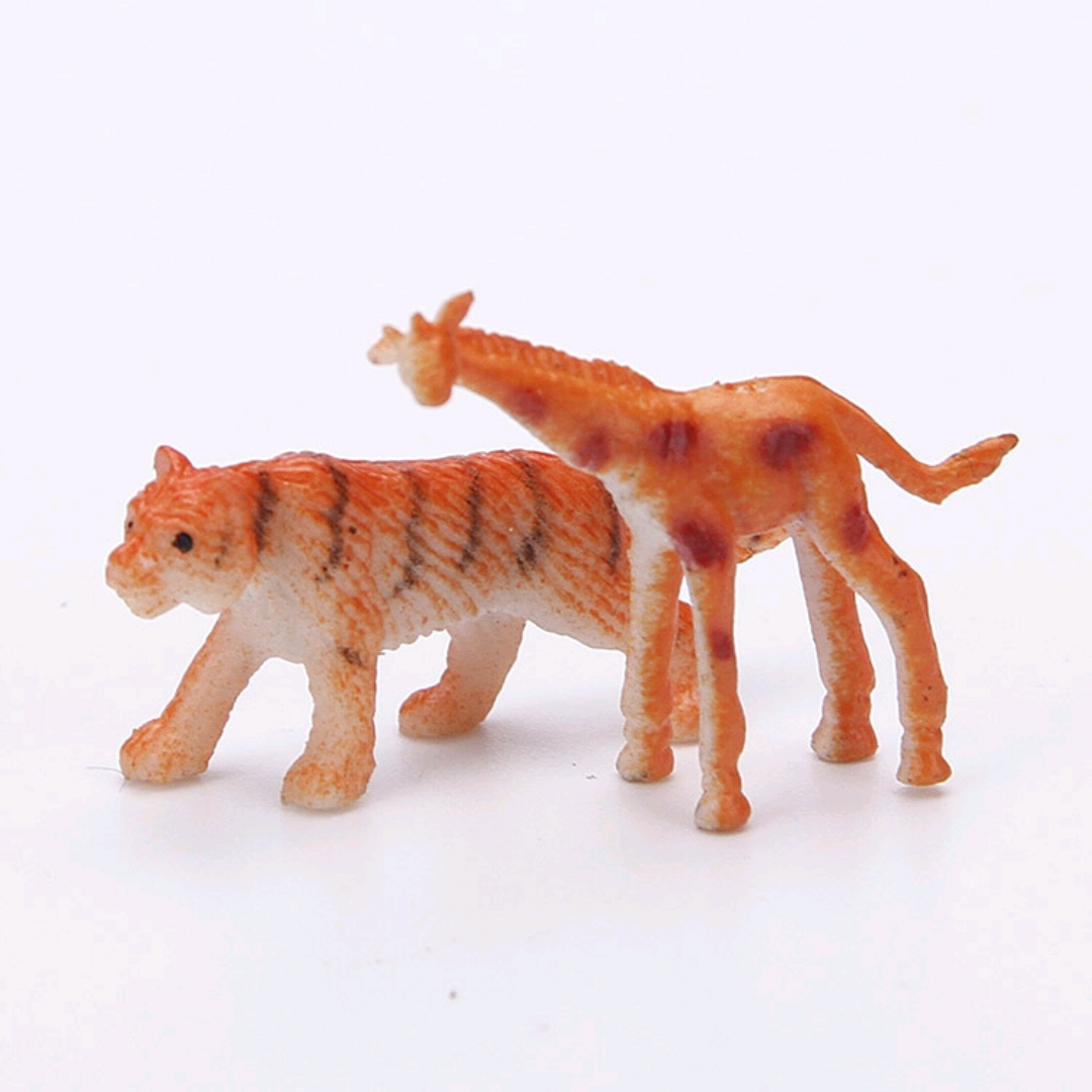 Toys plastic simulation of a variety of wildlife model toys ornaments model realistic model Slim accessories