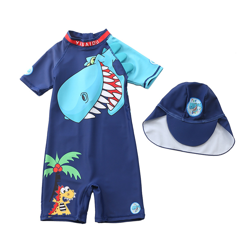 New Japanese style baby boy coconut shark swimsuit baby swimsuit thumbnail