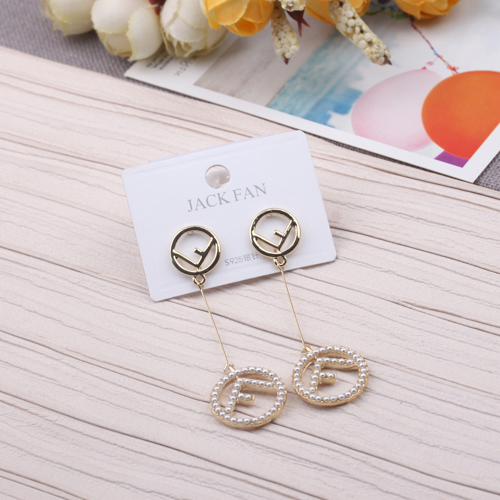 Elegant long tassel earrings, Japanese and Korean s925 silver needle anti-allergy earrings, personalized, versatile, fashionable and super fairy earrings Specification image
