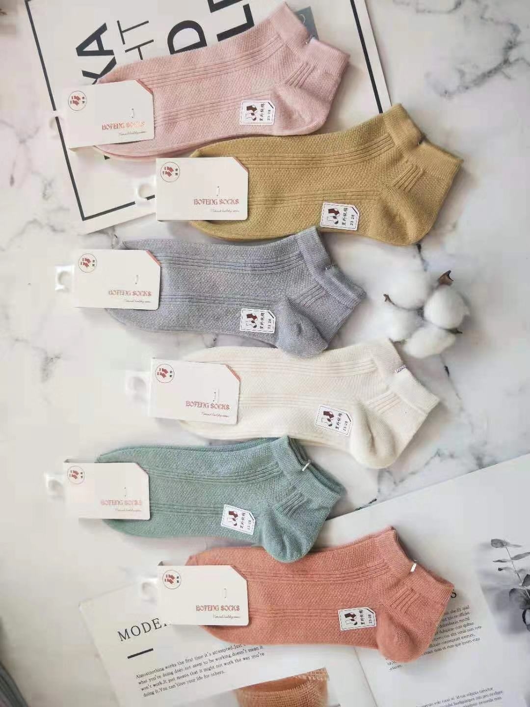 All cotton ladies' boat hosiery Fragrant boat hosiery Application Scenario