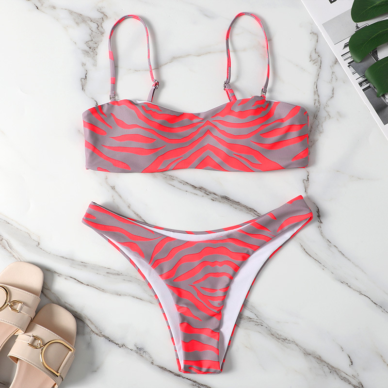 2021 Europe and the United States new bikini foreign trade sexy swimsuit for women sling