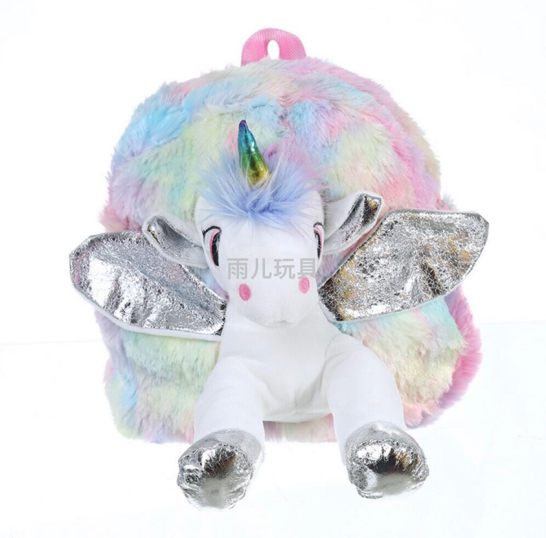 Plush toy bags, doll bags, unicycle schoolbags, plush unicycle backpacks, children's schoolbags, cartoon bags details Picture