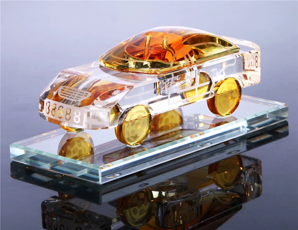 Creative crystal craft car ornaments, car perfumes, crystal large car models, aromatherapy car displays, and street stalls are selling well Application Scenario